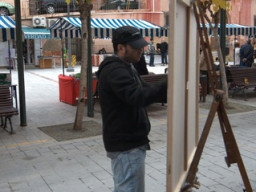 Concurso de Pintura al aire Libre en Mula 2012